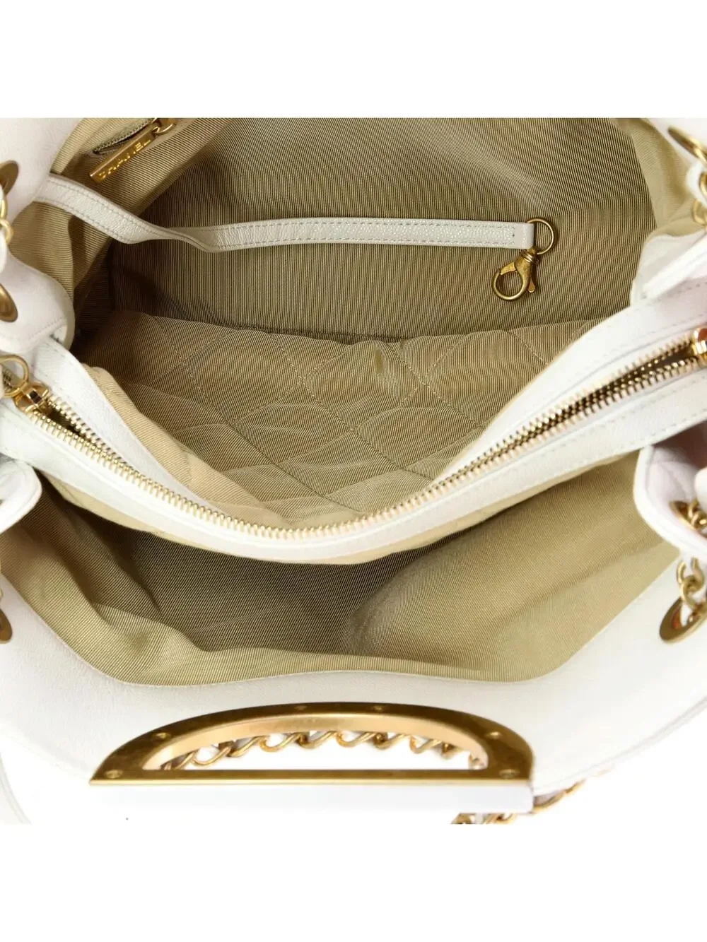 Chanel Cutout Woven Chain Handle #321049C33B